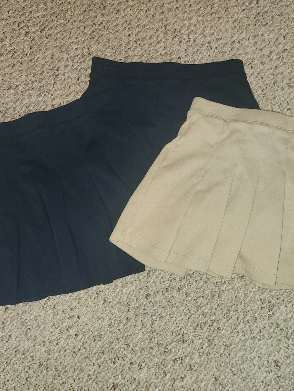 Girls School Uniform Skirts With Built-in Shorts